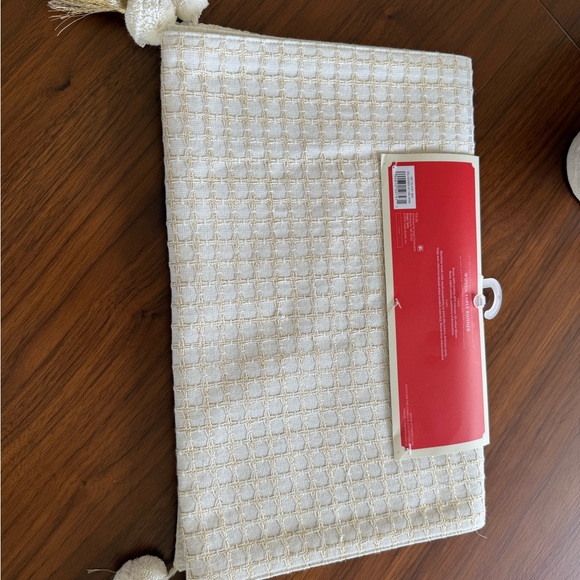 Opalhouse Cream and Gold Woven Table Runner - Picture 2 of 2